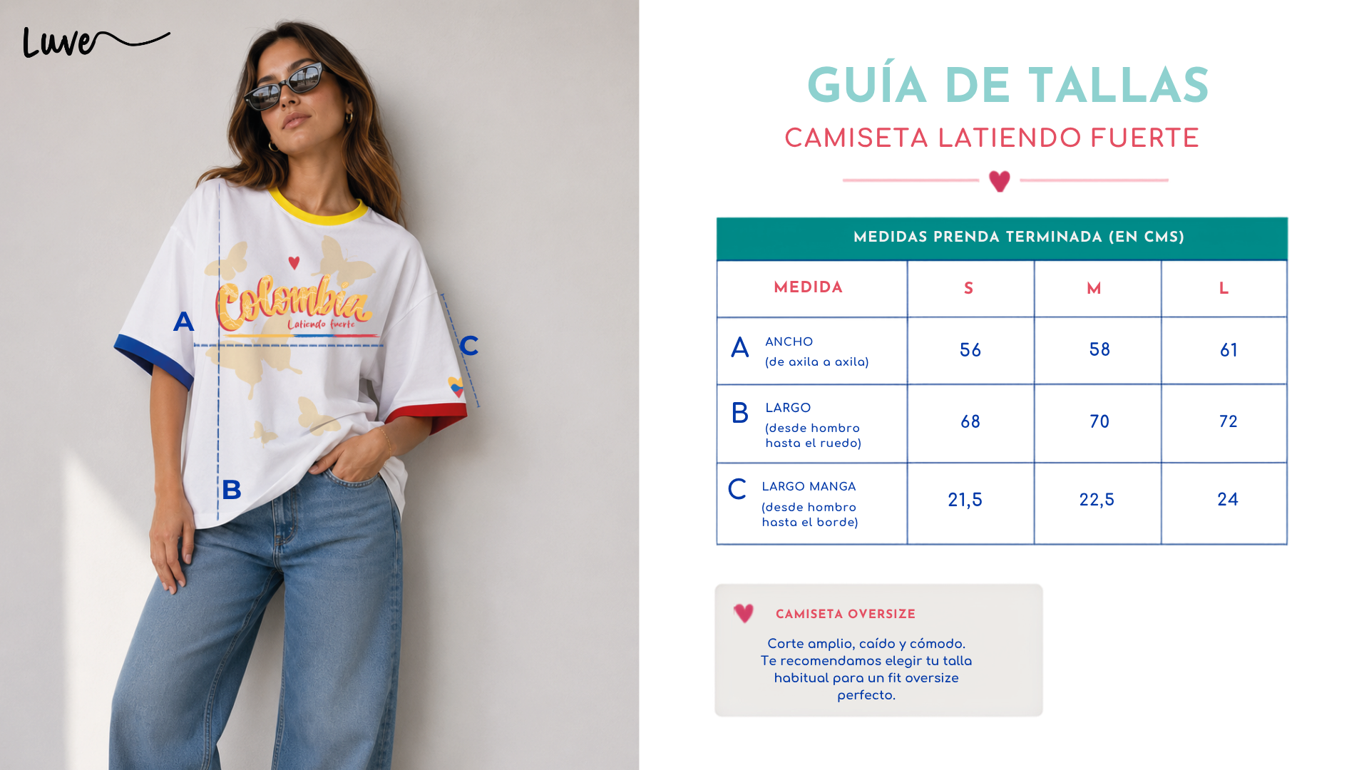 Camiseta Colombia Latiendo Fuerte