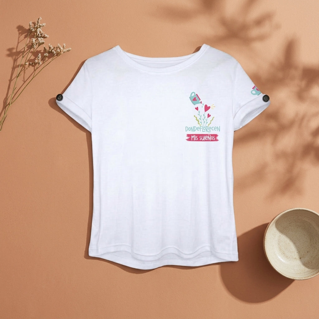 Camiseta Donde Florecen Mis Sueños